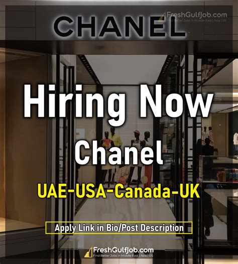 offre chanel|Chanel jobs sign in.